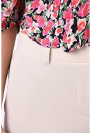 Pantaloni Dama Vero Moda Vmliva Mw Straight Silver Lining